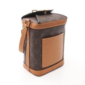 Louis Vuitton cowhide Box Monogram Brown bag Milk monogram